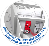 Controle d'infiltrom�trie en cours de chantier
